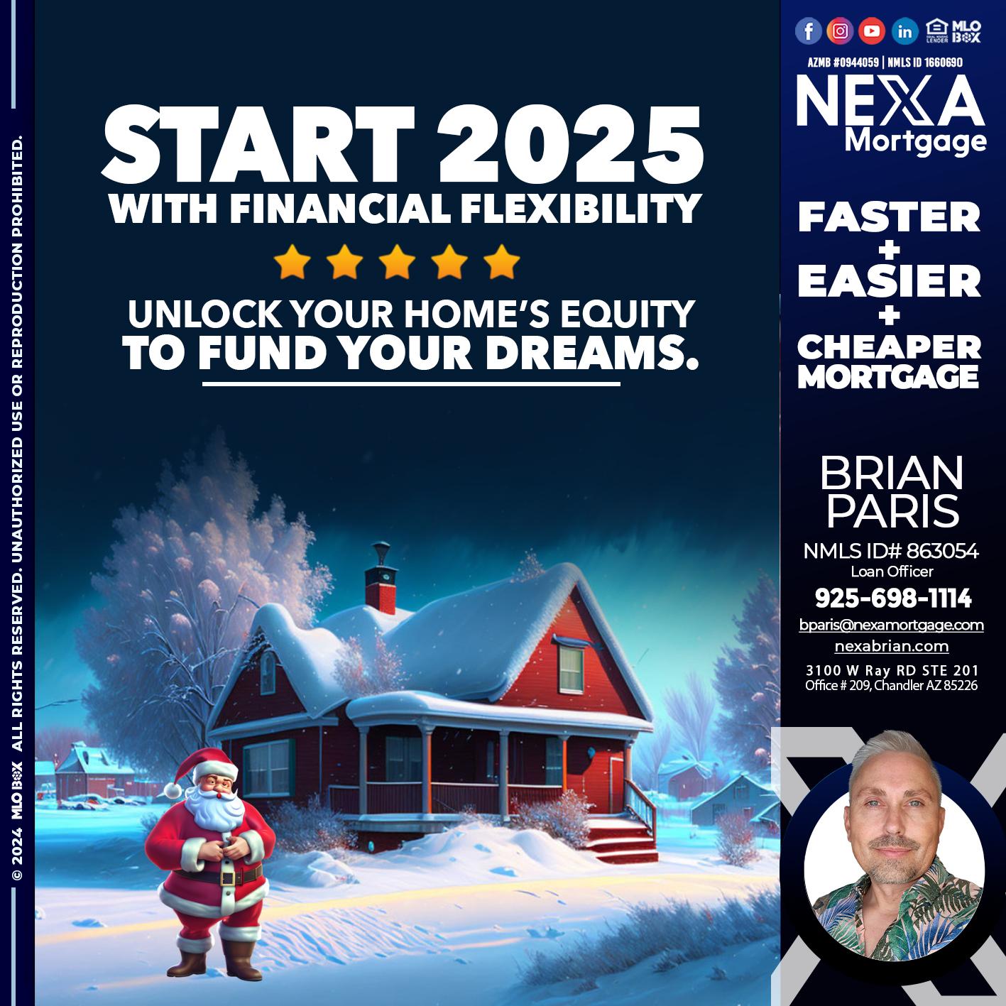 START 2025 - Brian Paris -Loan Officer