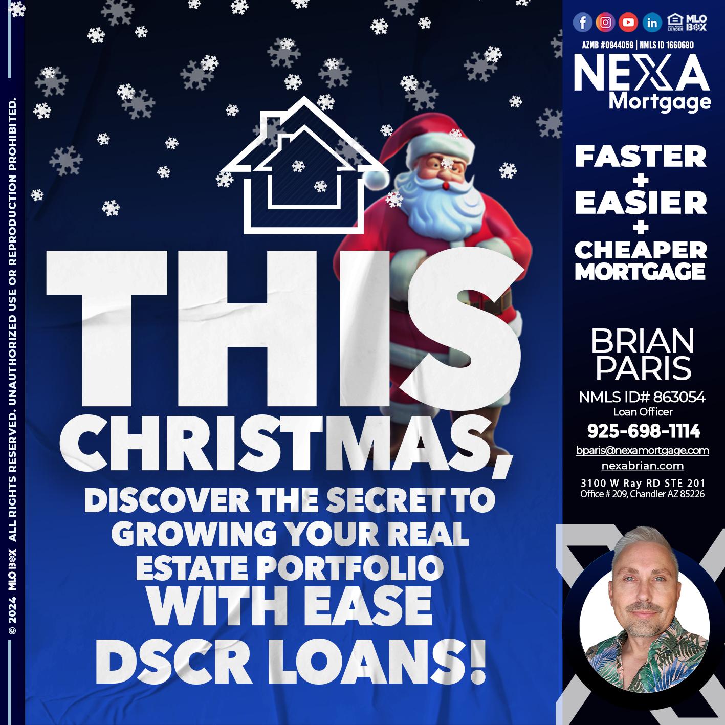 this christmass - Brian Paris -Loan Officer