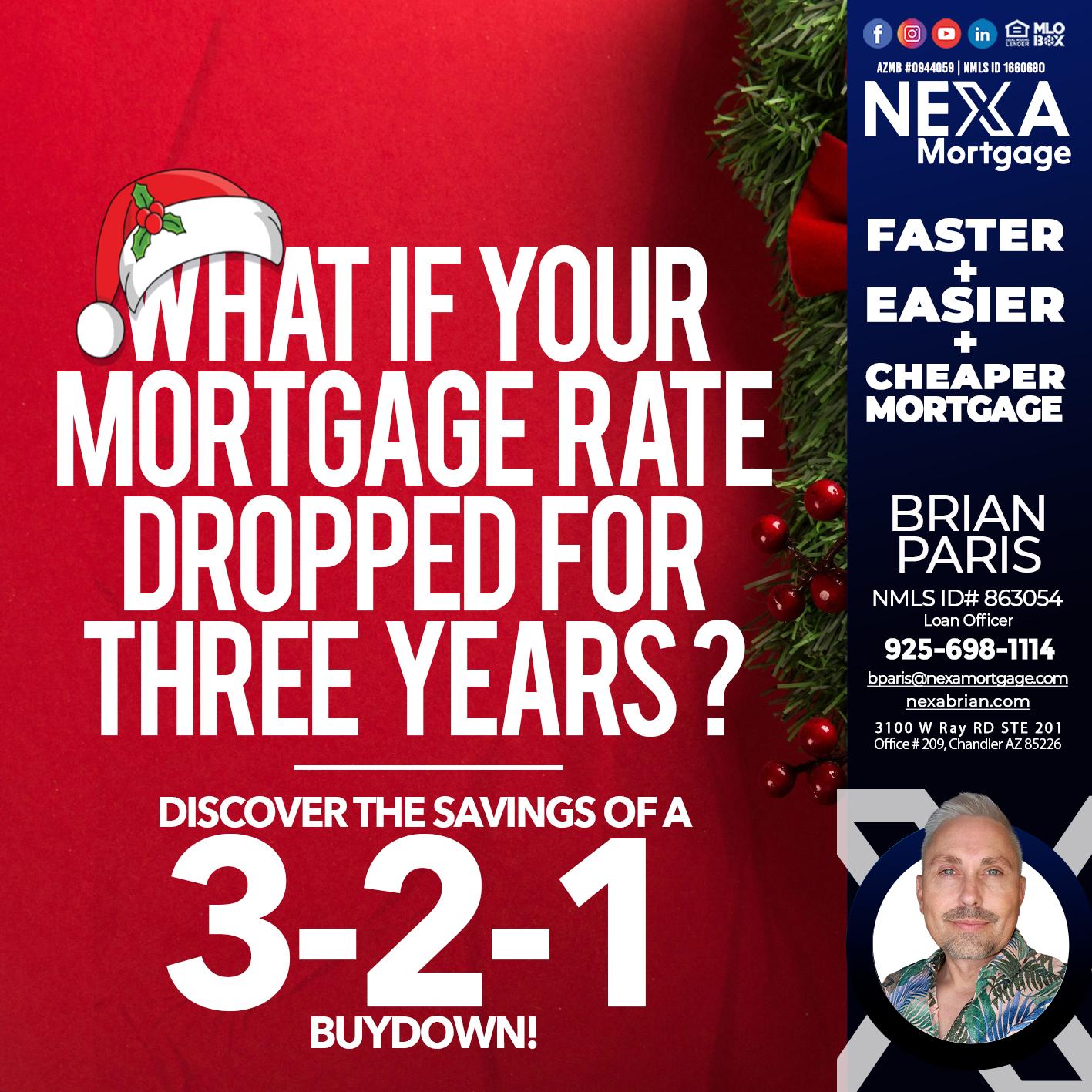 WHAT IF YOUR - Brian Paris -Loan Officer