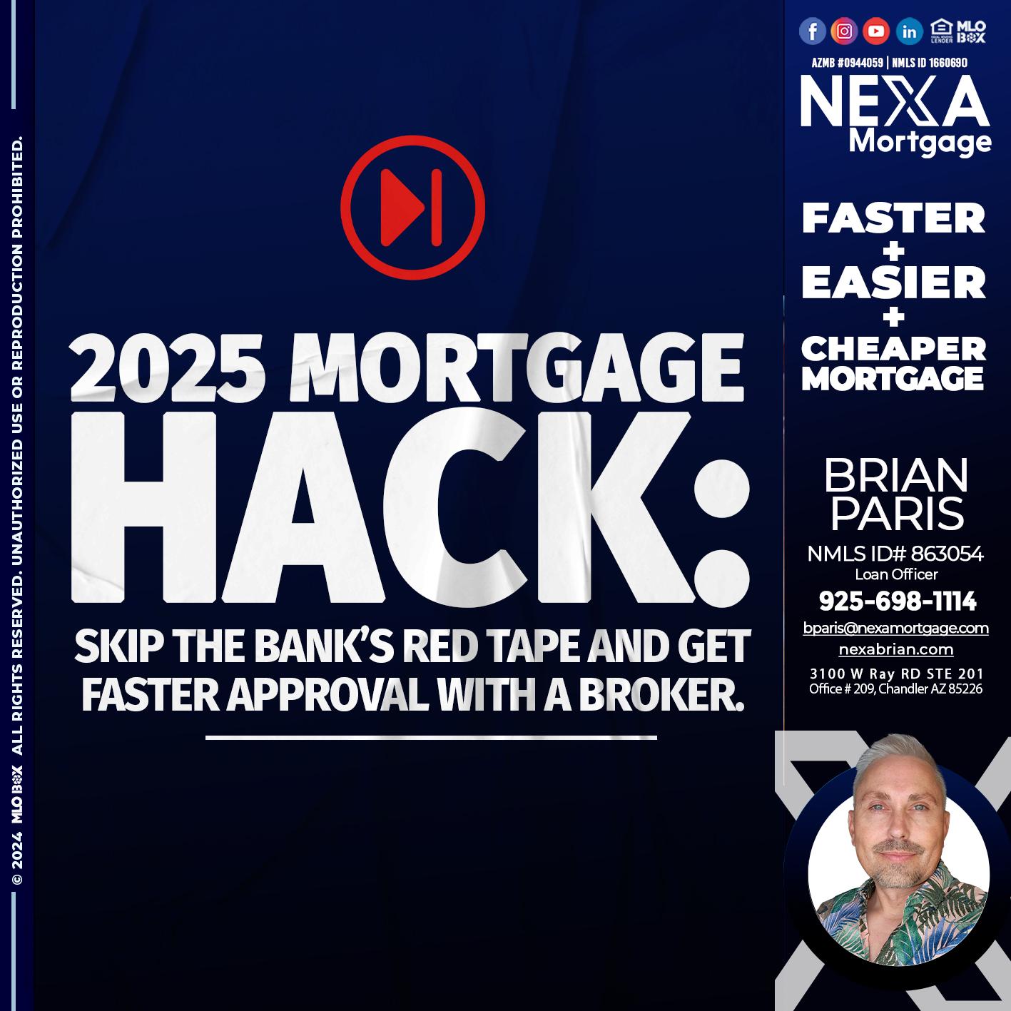 2025 HACK - Brian Paris -Loan Officer