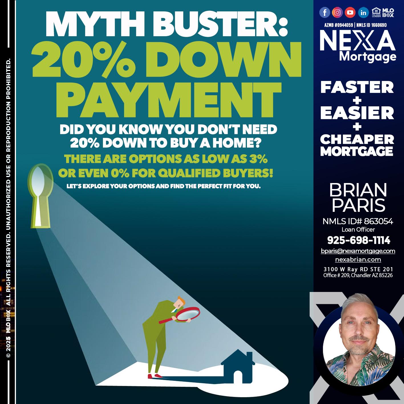 myth buster - Brian Paris -Loan Officer