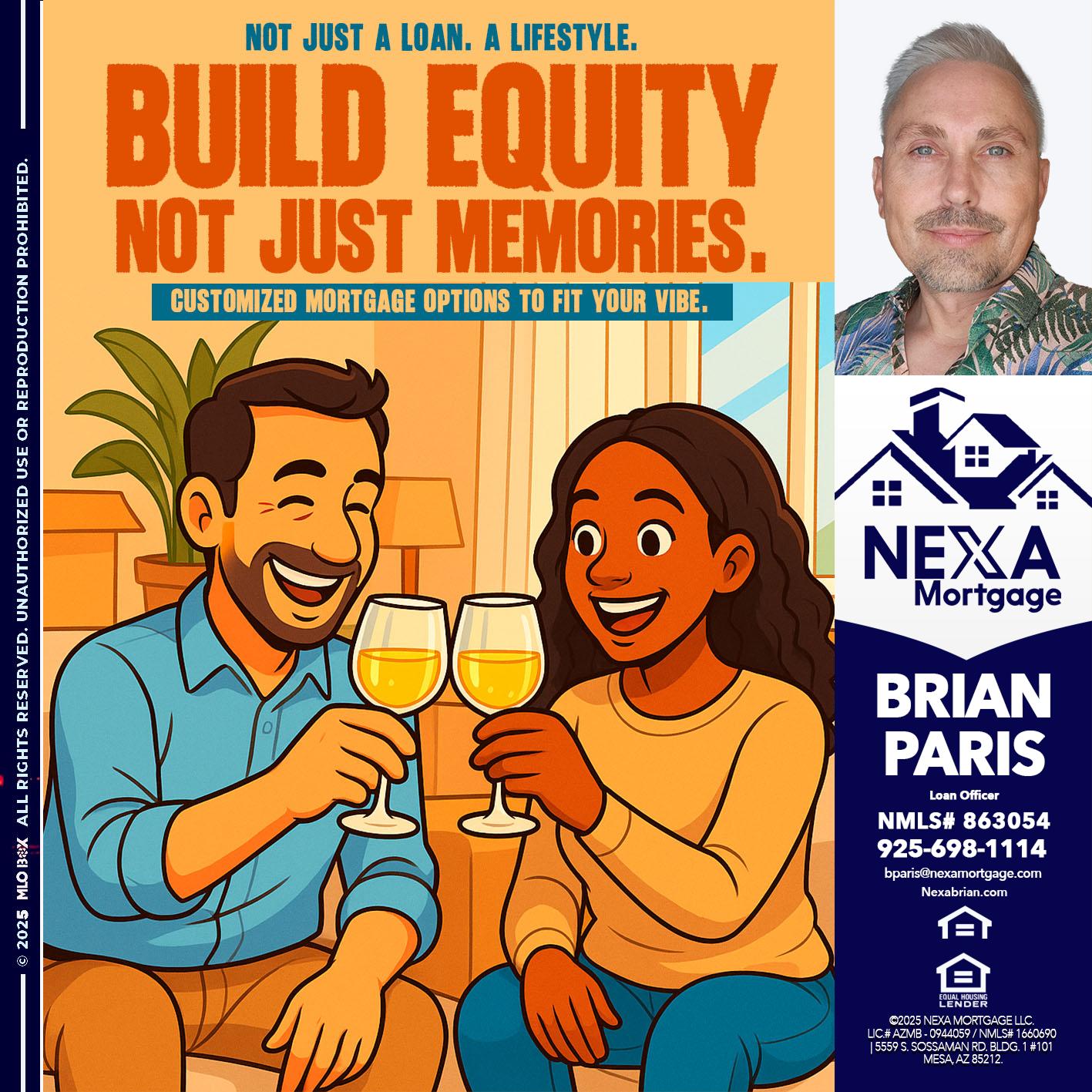 BILD EQUITY - Brian Paris -Loan Officer