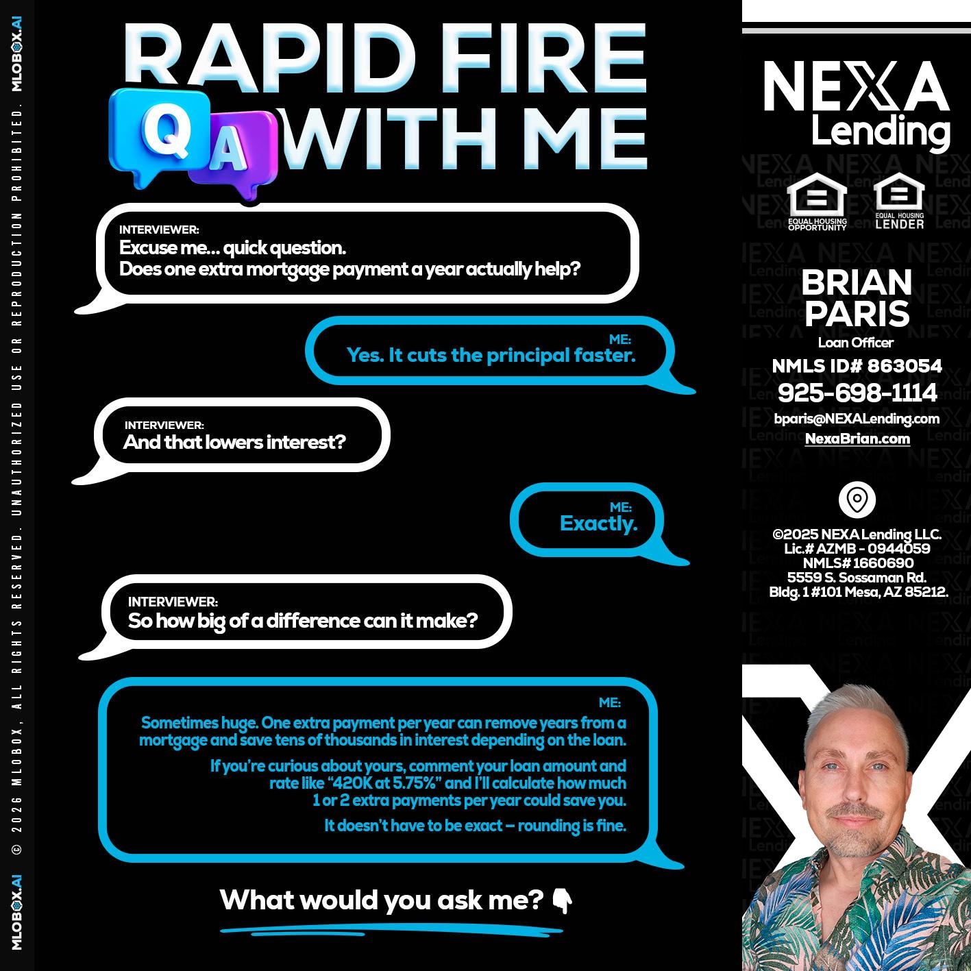 RAPID Q&A - Brian Paris -Loan Officer