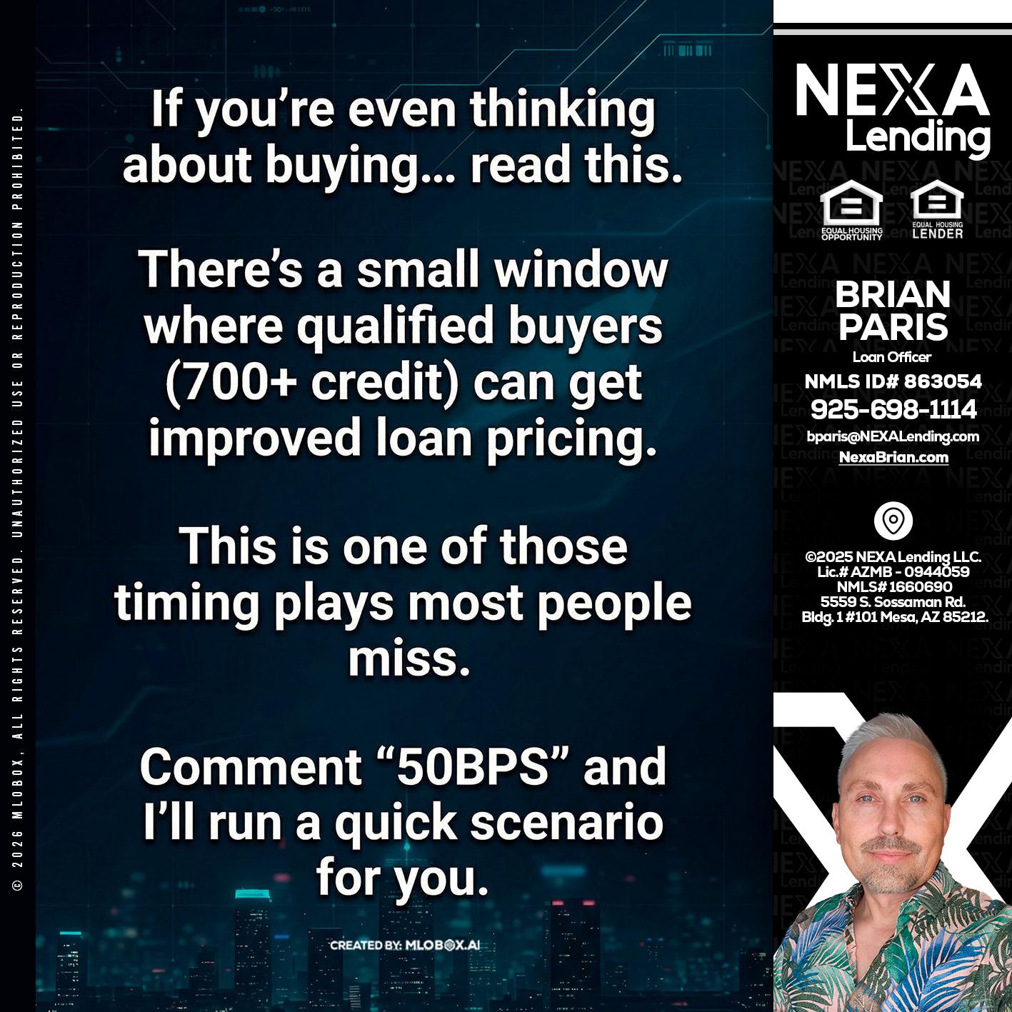 IF YOU EVER - Brian Paris -Loan Officer