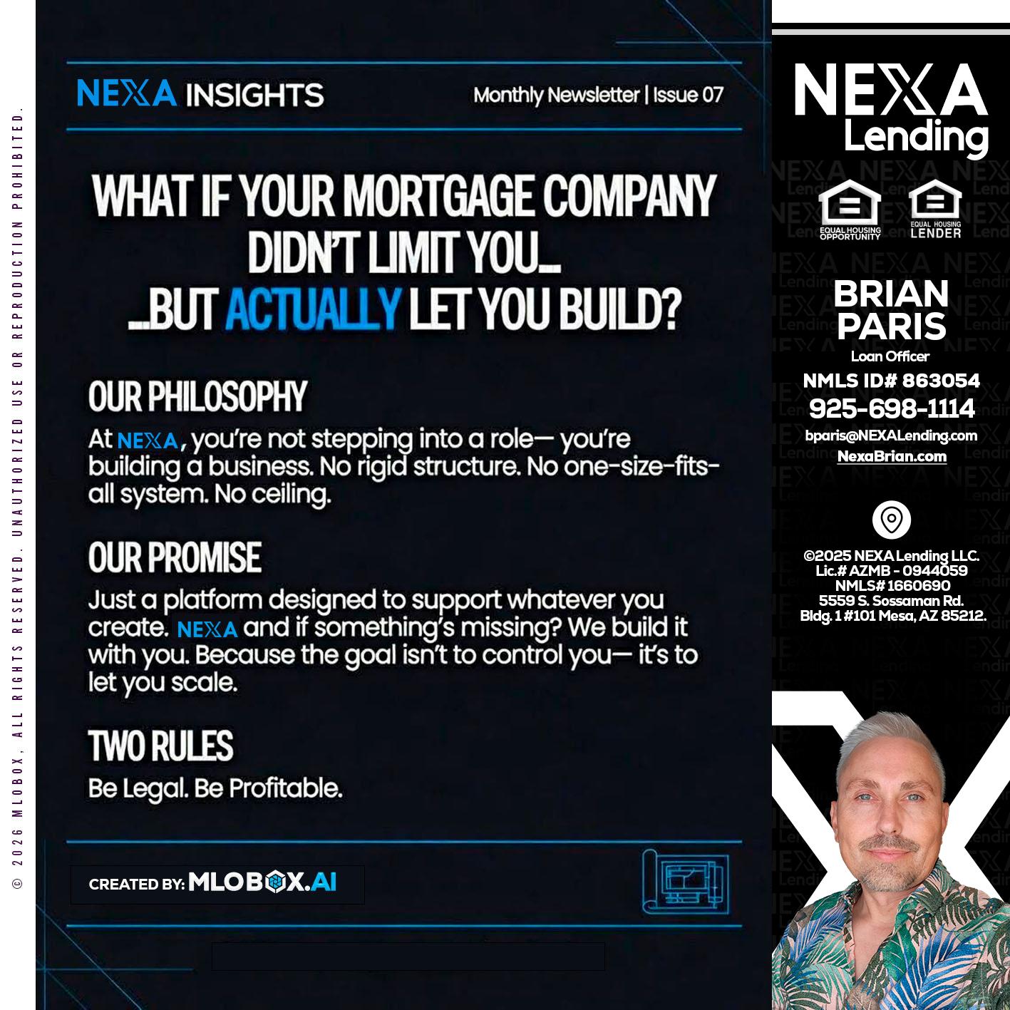 NEXA INSIGHTS - Brian Paris -Loan Officer